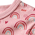 Langarmshirt Pro Climate mit Regenbogen-Muster, rosa, Gr. 92 ALANA