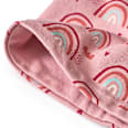 Loop Schal Pro Climate mit Regenbogen-Muster, rosa ALANA