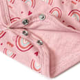 Langarmbody Pro Climate mit Regenbogen-Muster, rosa, Gr. 86/92 ALANA