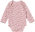 Langarmbody Pro Climate mit Regenbogen-Muster, rosa, Gr. 74/80 ALANA