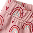 Leggings Pro Climate mit Regenbogen-Muster, rosa, Gr. 128 ALANA