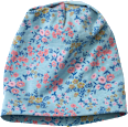 Mütze Pro Climate mit Blumen-Muster, blau, Gr. 50/51 ALANA