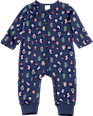 Schlafanzug mit Weihnachts-Muster, blau, Gr. 74/80 ALANA