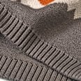 Loop Schal mit Fuchs-Motiv, grau ALANA