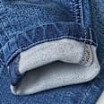 Thermo-Jeans mit Herz-Tasche, blau, Gr. 98 ALANA