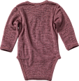 Wickelbody aus Bio-Wolle und Seide, beere, Gr. 74/80 ALANA