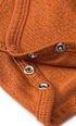 Wickelbody aus Bio-Wolle und Seide, braun, Gr. 74/80 ALANA