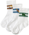 Socken mit Ripp-Struktur, weiß, Gr. 23/26 ALANA