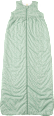 Schlafsack 2 TOG mit Punkten, grün, 130 cm ALANA