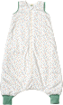 Schlafsack mit Beinen 3 TOG mit Punkte-Muster, weiß, 110 cm ALANA