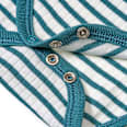 Langarmbody mit Ripp-Struktur, blau, Gr. 74/80 ALANA
