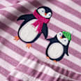 Schlafanzug mit Pinguin-Motiv, lila, Gr. 98 ALANA
