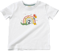 Geburtstags T-Shirt 2 Jahre, weiß, Gr. 98 ALANA