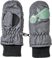 Thermohandschuhe mit Drachen-Motiv, grau, Gr. 2 PUSBLU