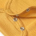 Wickelbody aus Bio-Wolle und Seide, gelb, Gr. 74/80 ALANA