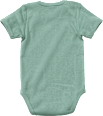 Body Kurzarm, grün, Gr. 74/80 ALANA