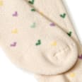 Thermostrumpfhose mit Herz-Muster, grau, Gr. 86/92 ALANA