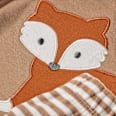 Schlafanzug mit Fuchs-Motiv, braun, Gr. 98 ALANA