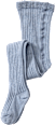 Strumpfhose mit Ripp-Struktur, blau, Gr. 110/116 ALANA