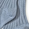 Strumpfhose mit Ripp-Struktur, blau, Gr. 110/116 ALANA