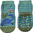 Stoppersocken mit Dino-Motiv, grün, Gr. 23/24 ALANA