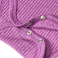 Langarmbody mit Ripp-Struktur, lila, Gr. 98/104 ALANA