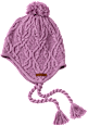 Mütze aus Strick, lila, Gr. 52/53 ALANA