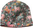 Mütze mit Einhorn-Muster, grün & rosa, Gr. 50/51 ALANA