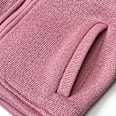 Jacke aus Strickfleece, rosa, Gr. 80 PUSBLU