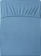 Spannbettlaken Übergröße, blau, 140 x 200 cm ALANA