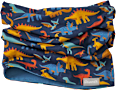 Loop Schal Pro Climate mit Dino-Muster, blau ALANA