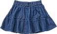 Rock aus Jeans-Stoff & mit Rüschen, blau, Gr. 128 ALANA