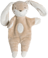 Handpuppe Hase, braun fehn