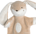 Handpuppe Hase, braun fehn