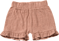 Shorts aus Musselin & mit Rüschen, braun, Gr. 128 ALANA