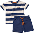 Set mit T-Shirt & Shorts, blau, Gr. 92 ALANA