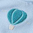 Sweatshirt mit Heißluftballon-Applikation, blau, Gr. 68 ALANA