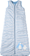 Schlafsack 3 TOG mit Pinguin-Applikation, blau, 110 cm ALANA