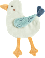 Knistertier Möwe, weiß & blau fehn