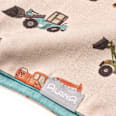 Loop Schal Pro Climate mit Traktor-Muster, beige ALANA