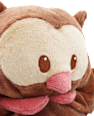 Handpuppe Eule, braun fluffies