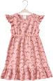 Kleid Pro Climate mit Regenbogen-Muster, rosa, Gr. 98 ALANA