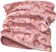 Loop Schal Pro Climate mit Regenbogen-Muster, rosa ALANA