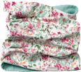 Loop Schal Pro Climate mit Blumen-Muster, weiß ALANA