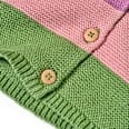 Strickjacke mit Ringel-Muster, bunt, Gr. 110 ALANA