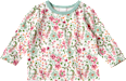 Langarmshirt Pro Climate mit Blumen-Muster, weiß & rosa, Gr. 74 ALANA