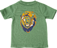 T-Shirt mit Löwen-Motiv, grün, Gr. 104 ALANA