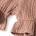 Shorts aus Musselin & mit Rüschen, braun, Gr. 128 ALANA