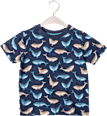 T-Shirt Pro Climate mit Wal-Muster, blau, Gr. 116 ALANA