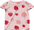 T-Shirt mit Erdbeer-Muster, rosa, Gr. 128 ALANA